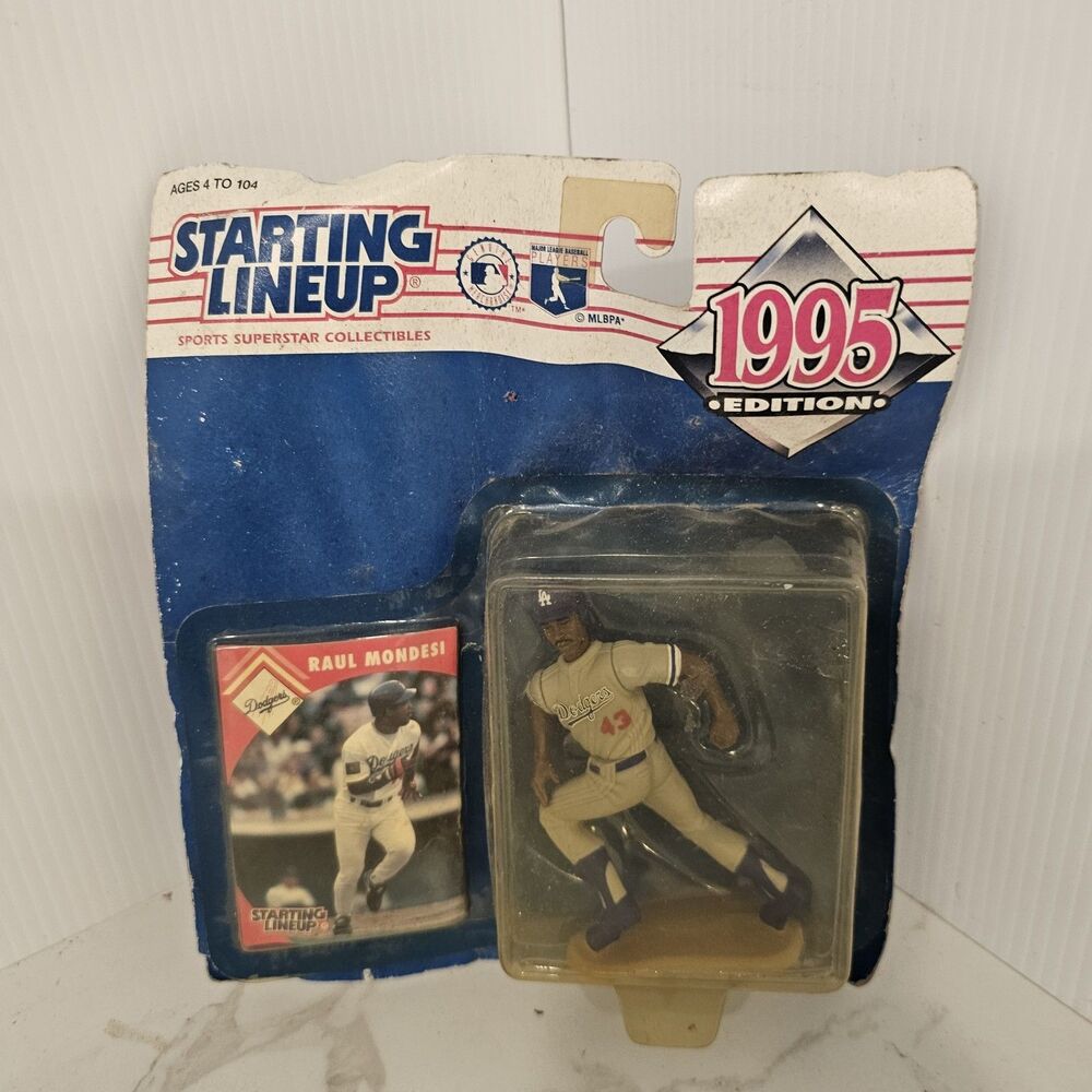 1995 Kenner Starting Lineup Raul Mondesi MLB Los Angeles Dodgers